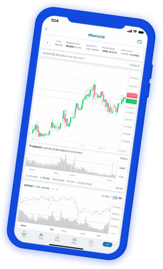 Nube Caudeza aplicación de comercio de criptomonedas panel de control de cartera en directo